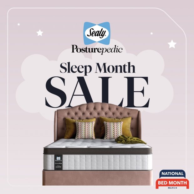 Savings throughout March for National Bed month