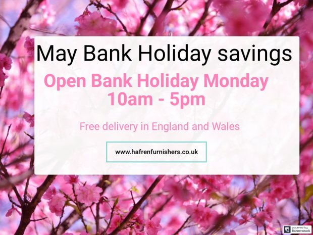 May Bank Holiday furniture savings across ALL brands