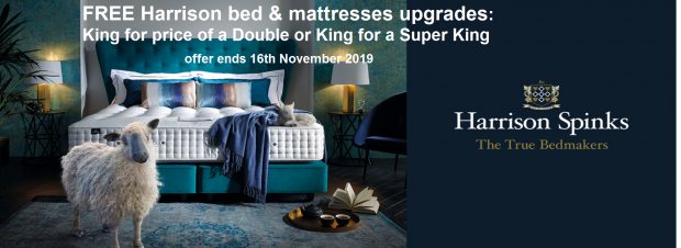 Free Harrison &amp; Hypnos bed and mattress upgrades