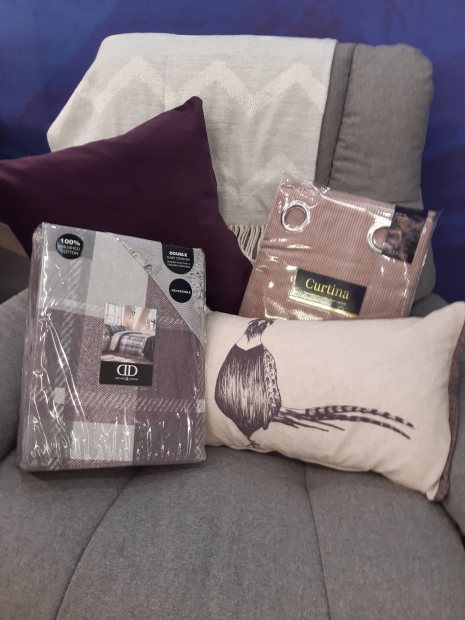 Cosy brushed cotton bedding and accessories in Autumn shades