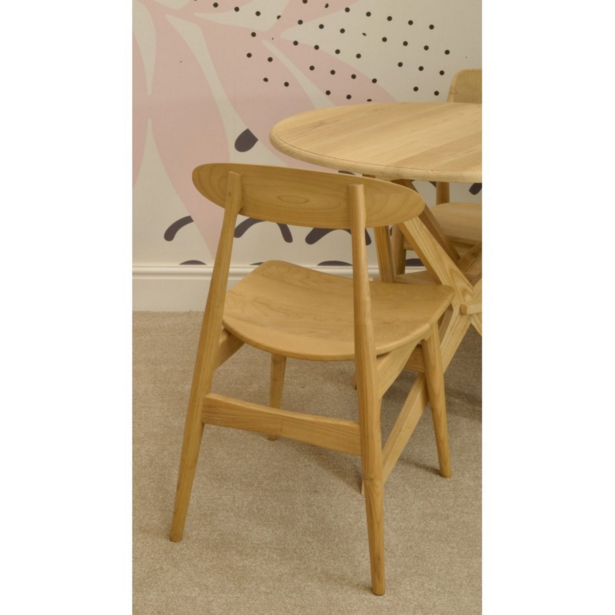 Norwegian danish tapered dining chairs online