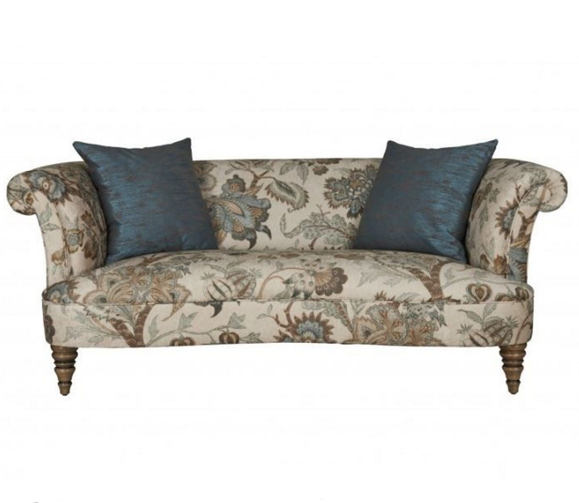 Parker Knoll Isabelle 2 Seater Sofa With Two Large Scatter Cushions