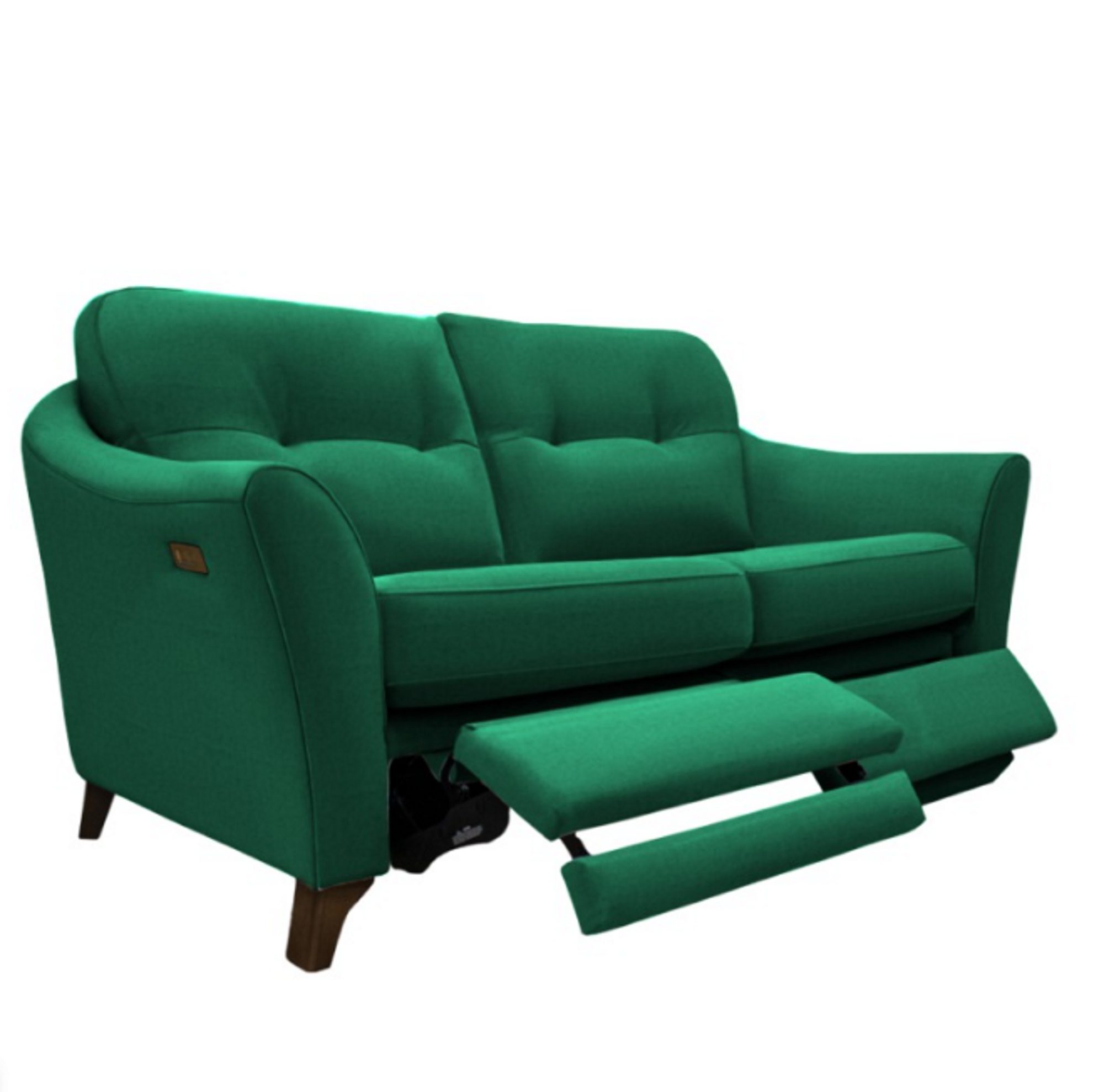 G Plan Hatton 2 Seater Formal Back Sofa With Double Power Footrest
