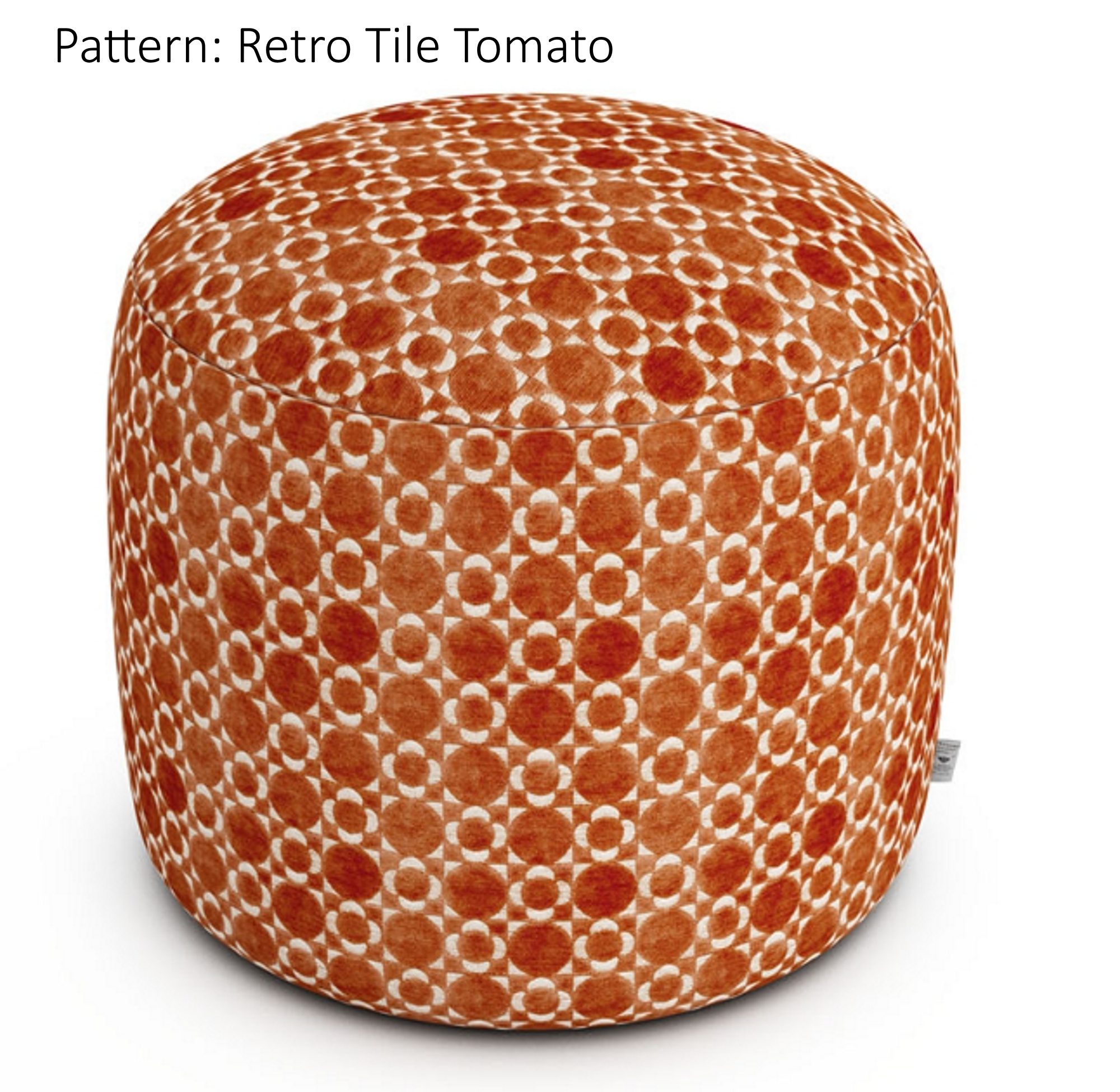 Orla Kiely Conway Small Footstool Footstools Hafren Furnishers