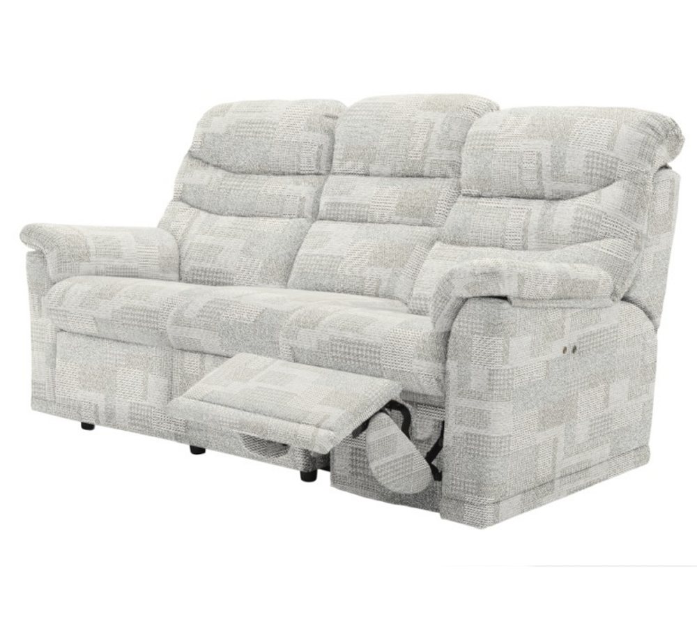 G Plan Malvern 3 Seater Sofa Single Recliner 3 Cushions Recliners
