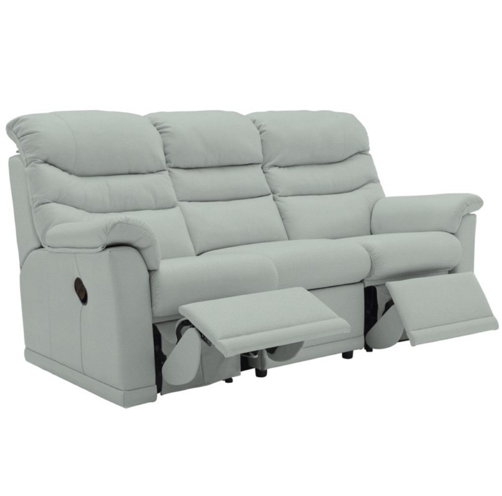 G Plan Malvern 3 Seater Sofa Double Recliner 3 Cushion Recliners