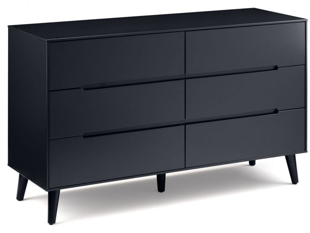 Julian Bowen Alicia 6 Drawer Wide Chest Chest of Drawers Hafren