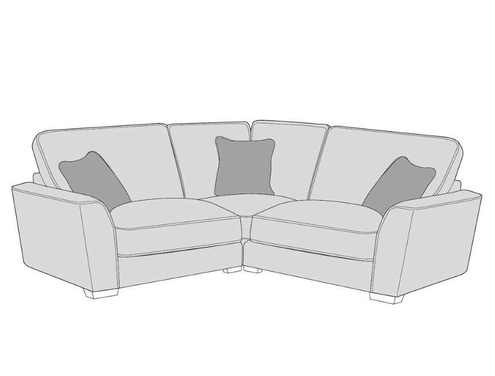 Buoyant Upholstery Atlantis Standard Back Small Corner Sofa Corner