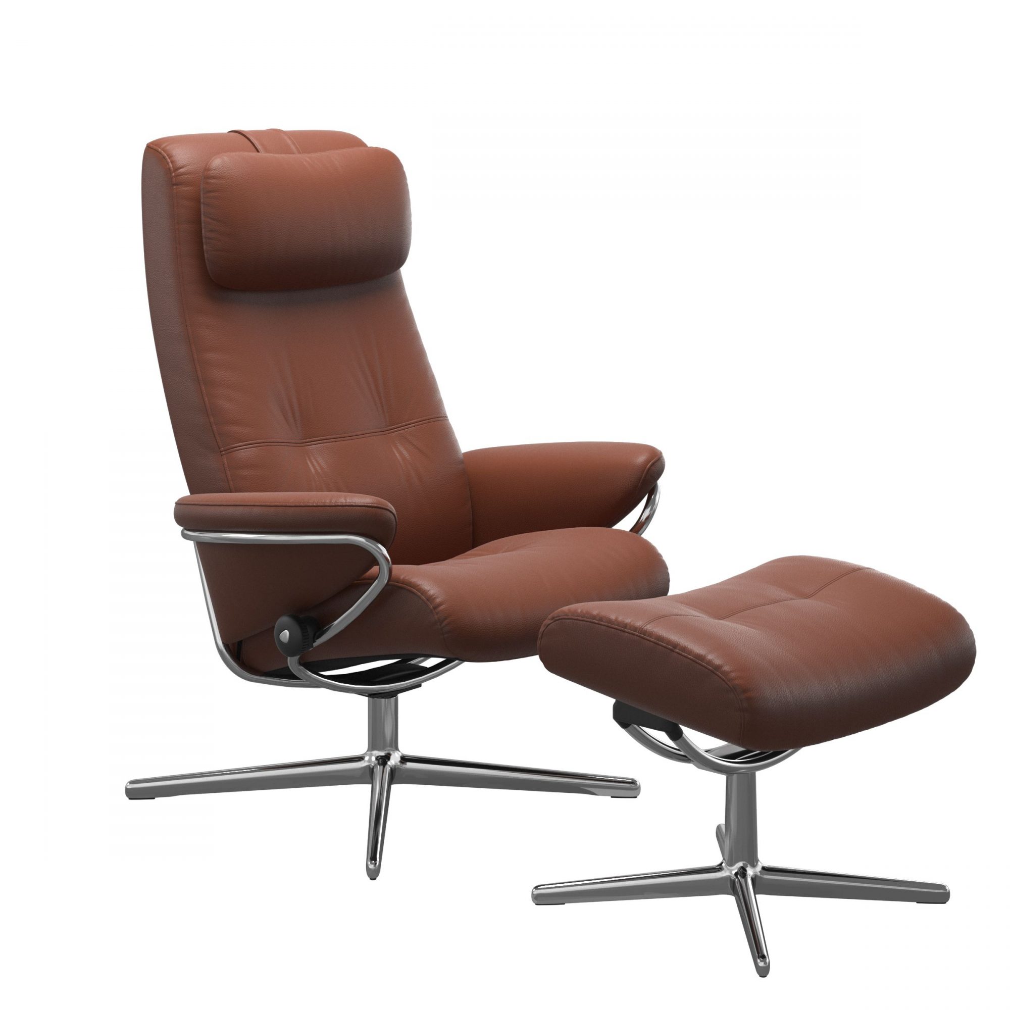 Stressless Berlin Recliner High Back Recliner Chair (Cross Base