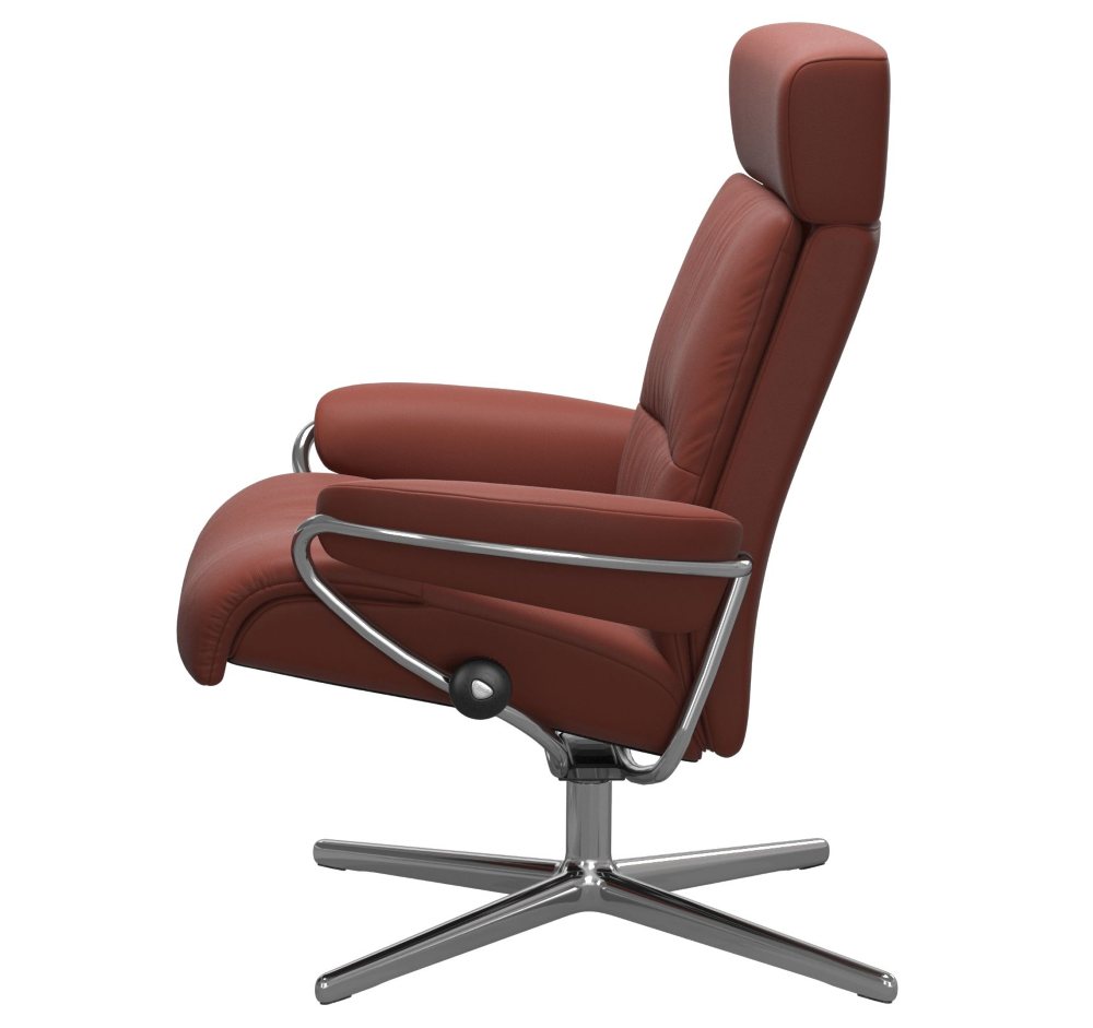 Stressless Tokyo Recliner Chair With Headrest (Urban Cross Base