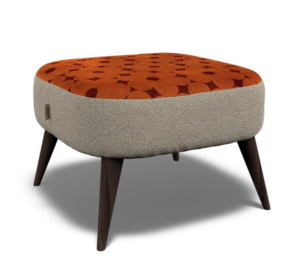 Orla Kiely Leap Footstool Footstools Hafren Furnishers