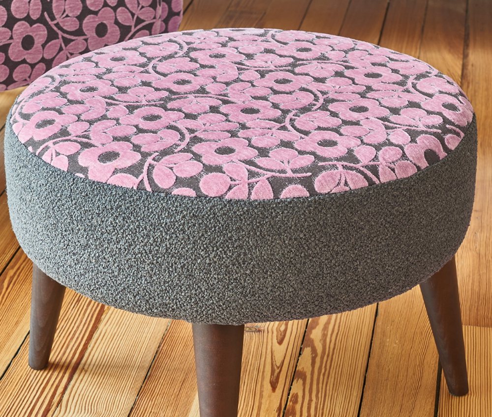 Orla Kiely Roundwood Footstool Footstools Hafren Furnishers