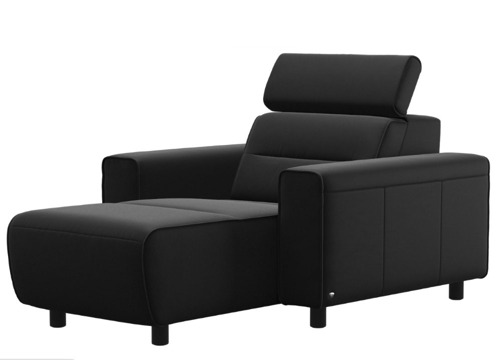 Stressless Emily Long Seat With Wide Arms 2 Sizes - Sofas - Hafren