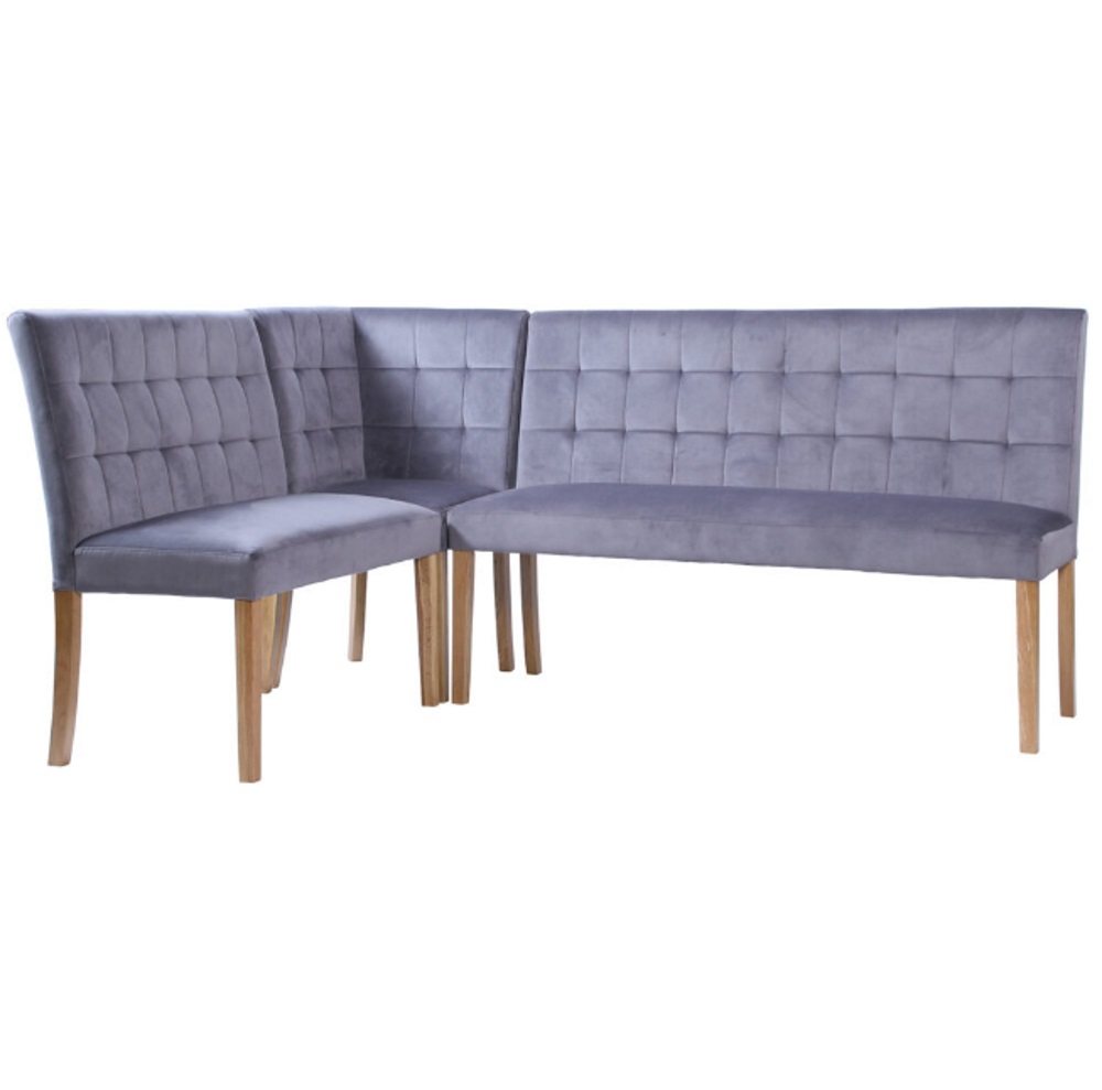 Devonshire Living Devonshire Ashbury Velvet Corner Bench Seat - Dining ...