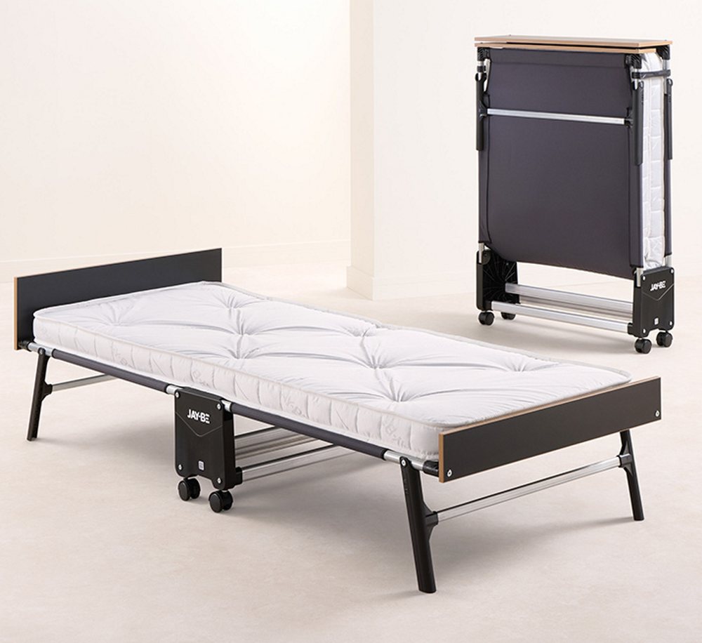 Jay-Be Revolution Folding Bed With Rebound E-Fibre Mattress, Single