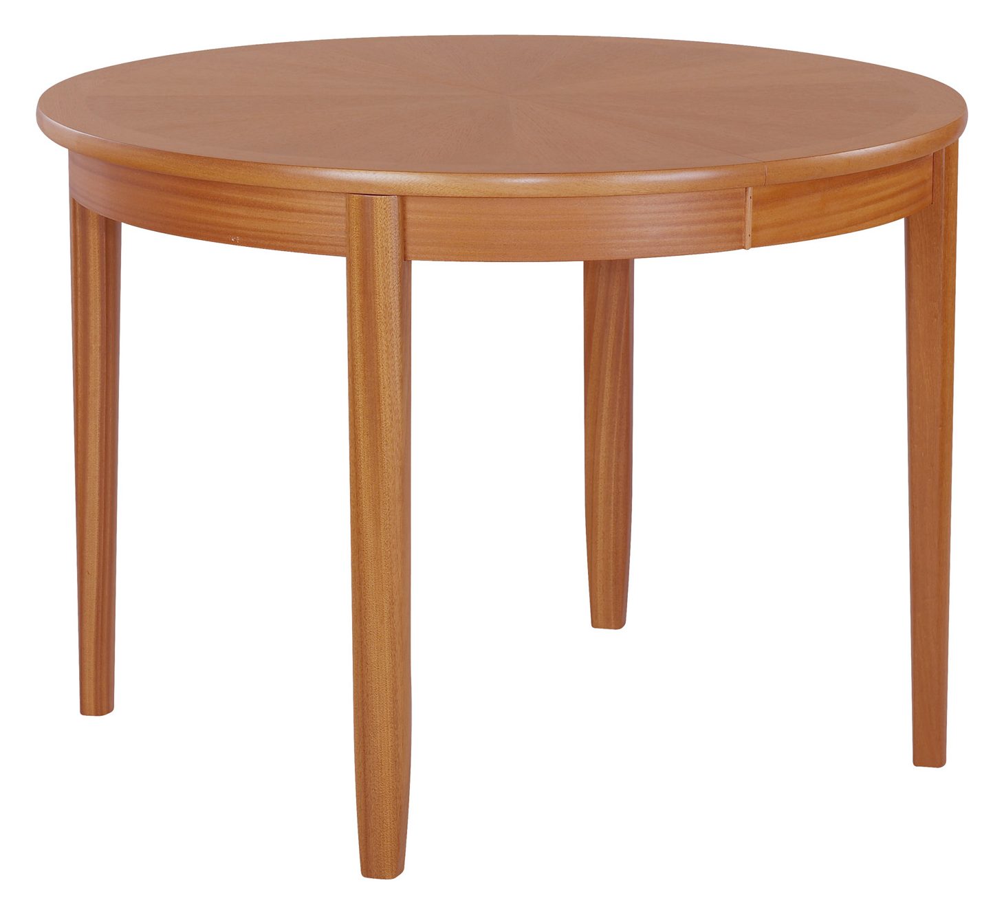 Nathan Classic Teak Circular Dining Table on Legs Dining Tables