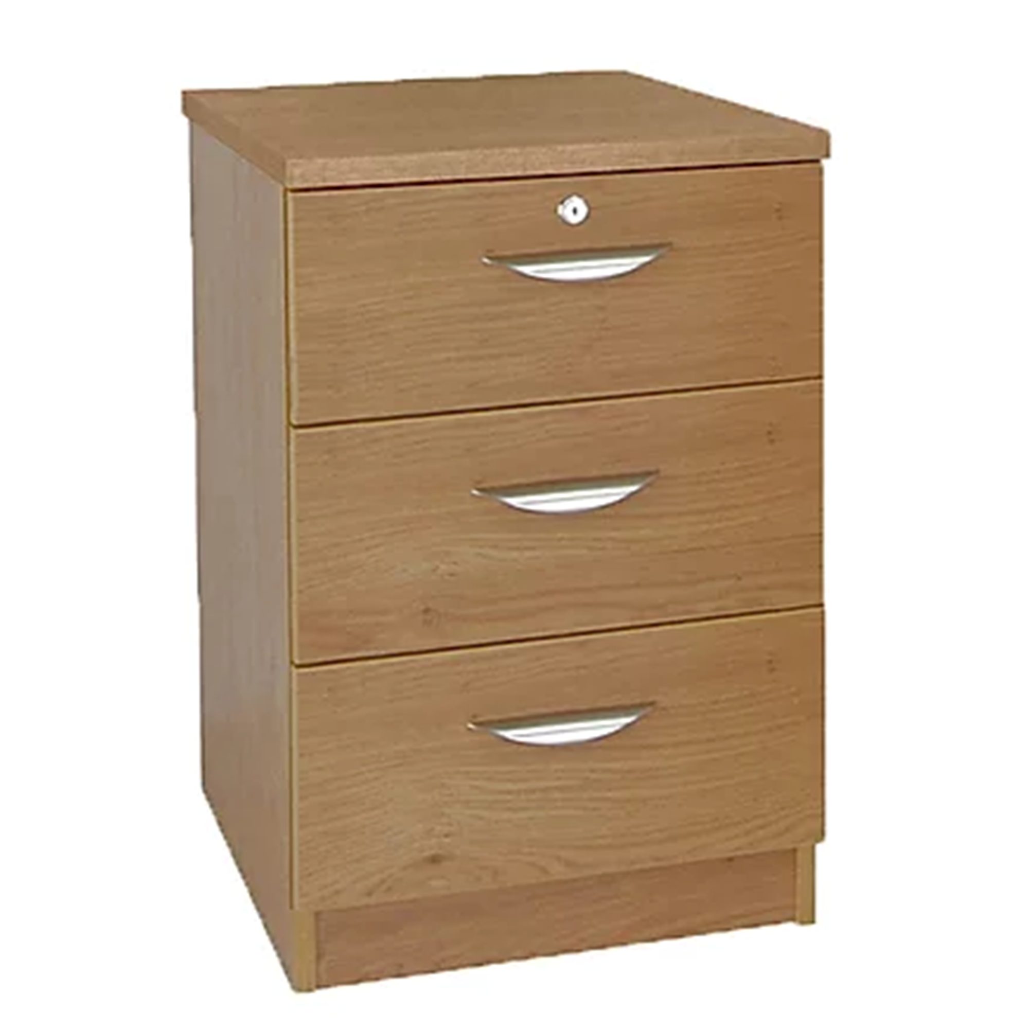 R White 3 Drawer CD/DVD Storage Unit Quick Buy Hafren