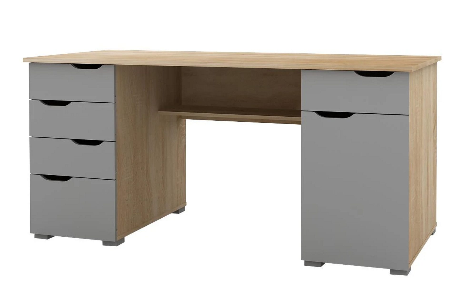 Alphason Desks Kentucky Wood Effect Desk Desks And Work Stations Hafren Furnishers