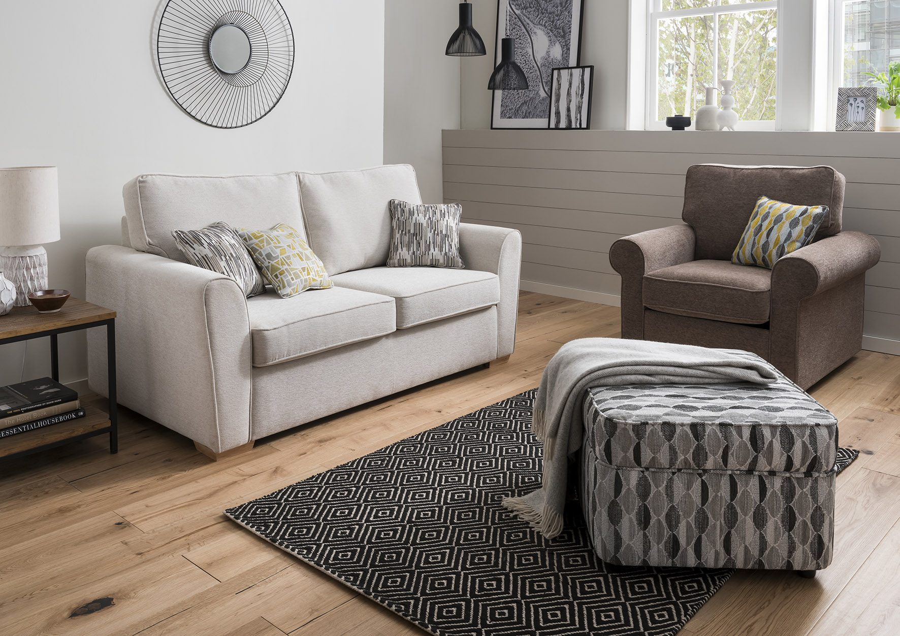 MiSofa Zoe 2 Seater Sofa Bed Sofa Beds Hafren Furnishers