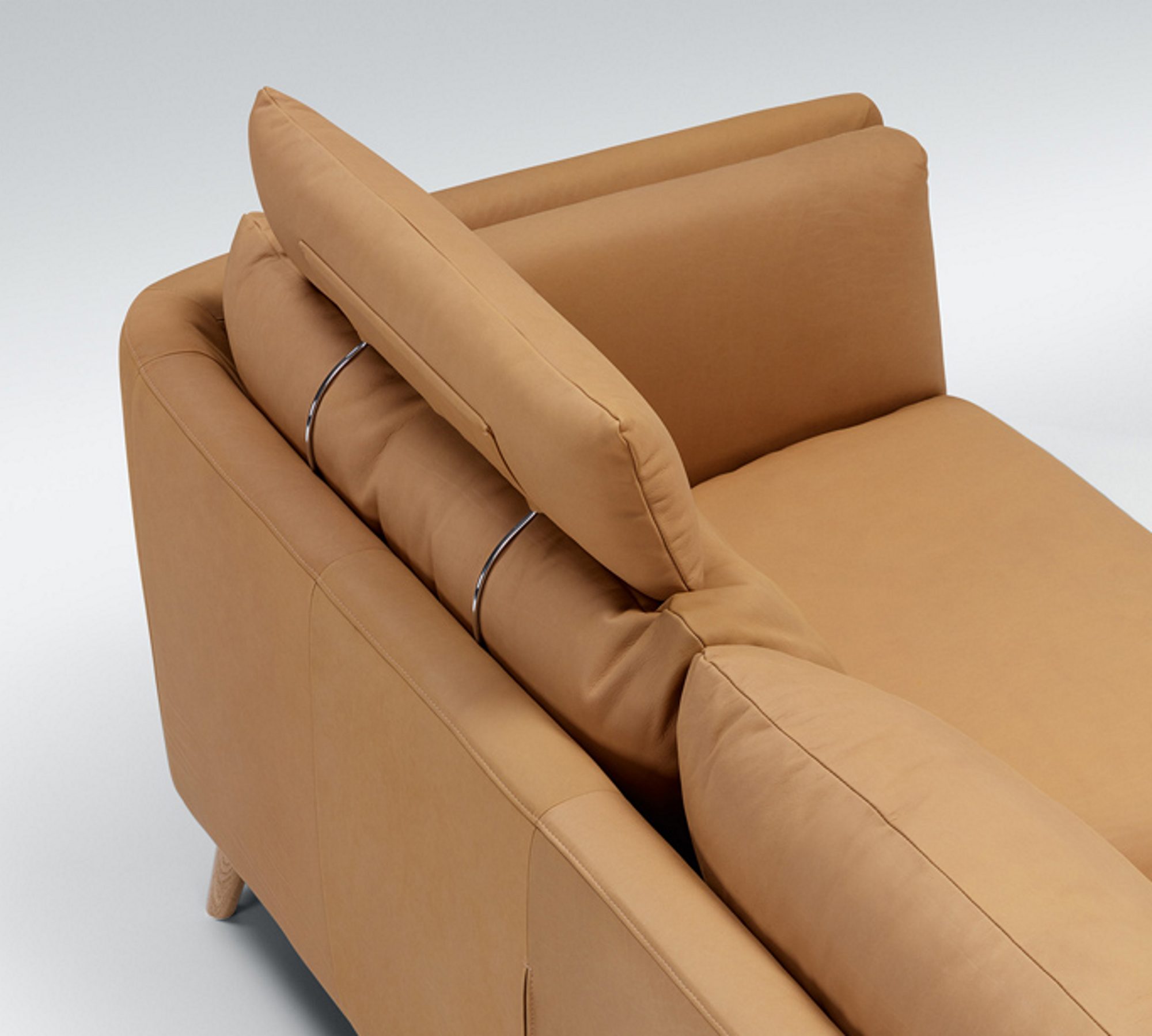 Sits Nova Leather 2 Seater Sofa Standard Comfort Sofas Hafren