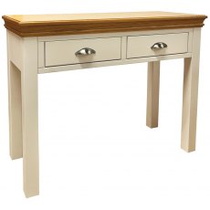 Devonshire Living: Lundy Painted Single Pedestal Dressing Table