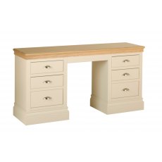 Devonshire Living Lundy Painted Double Pedestal Dressing Table