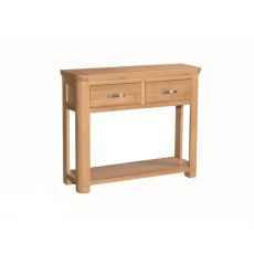 Annaghmore Treviso Solid Oak Large Console Table