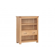 Annaghmore Treviso Solid Oak Low Bookcase