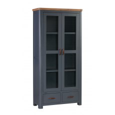 Annaghmore Treviso Midnight Blue Display Cabinet