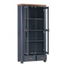 Annaghmore Treviso Midnight Blue Display Cabinet
