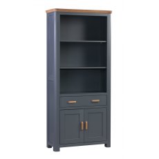 Annaghmore Treviso Midnight Blue High Bookcase