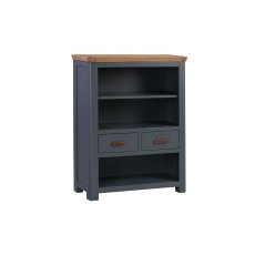 Annaghmore Treviso Midnight Blue Low Bookcase