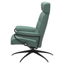 Stressless London Recliner Chair with Adjustable Head Rest (Star Base)
