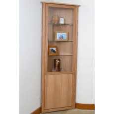 Andrena Albury Corner Display Cabinet