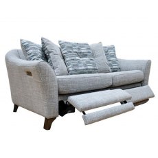 G Plan Hatton Three Seater Double Power Footrest Pillow Back Sofa