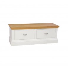 TCH Furniture Coelo Oak & Painted Blanket Chest