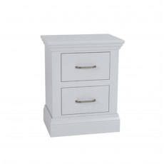 TCH Furniture Coleo Fully Painted 2 Drawers Bedside Chest