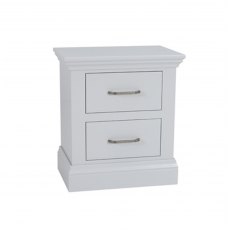 TCH Furniture Coleo Fully Painted 2 Drawers Deep Bedside Chest