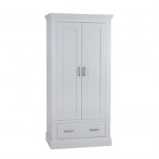 TCH Furniture Coeleo Fully Painted 1 Drawer Wardrobe