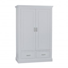 TCH Furniture Coleo Fully Painted 2 Drawer Wardrobe