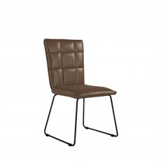 Hafren Collection Chairs Industrial Panel Back Chair