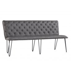 Hafren Collection Studded Back Bench 180cm