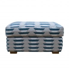 G Plan Seattle Footstool With Wooden Feet