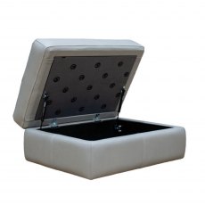 G Plan Seattle Storage Footstool With Glides