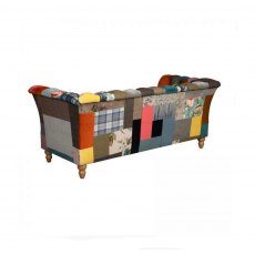 Vintage Sofa Company Rutland Harlequin Patchwork 3 Seater Sofa
