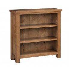Devonshire Dorset Rustic Oak 3ft Bookcase