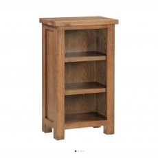 Devonshire Dorset Rustic Oak Small Bookcase