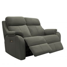 G Plan Kingsbury 2 Seater Double Electric Recliner Sofa with Headrest & Lumber