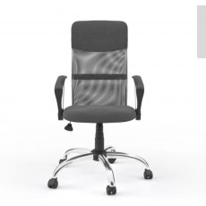 Alphason Mesh Chairs Orlando Grey