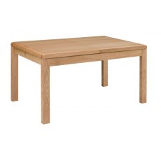 Julian Bowen Curve Oak Extending Dining Table